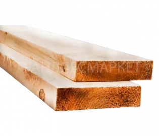 Доска обрезная из осины 50х200х6000